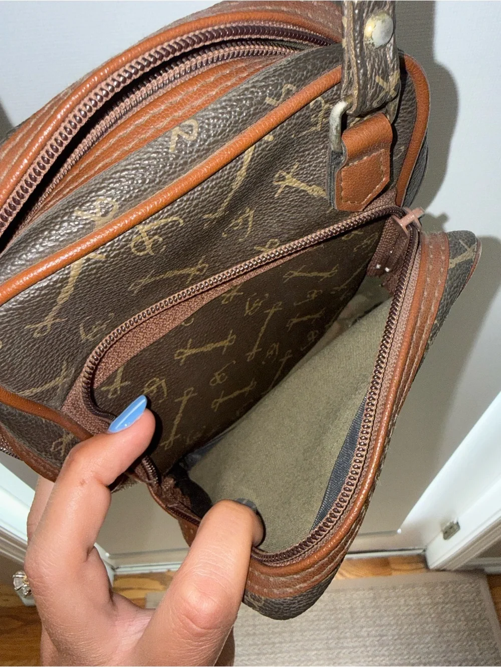 Vintage Louis Ronsard Crossbody Bag